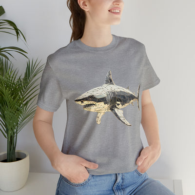 Fishy art collection: Shark triangulation design