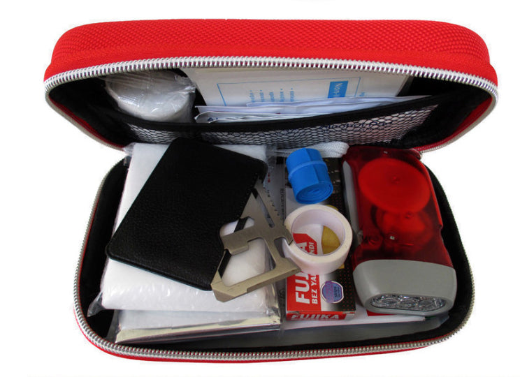 Emergency Survival Kit, Radia and Safe Drinking Water Filter For Outdoor Picnic