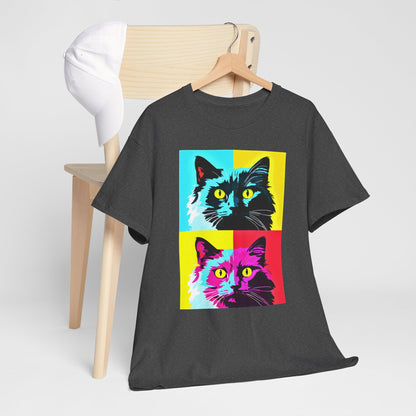 Warhol Style Pop-Art Cats T-shirt design