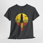 "Sunset Rocket Launch Space Exploration T-Shirt – Astronaut's Dream Graphic Tee"