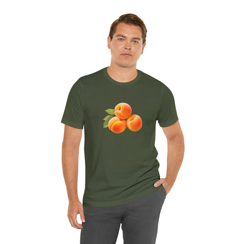 Sweet fruits collection: Three Ripe Apricots