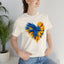 Hearts collection: Spikey Spirit of Ukraine Heart