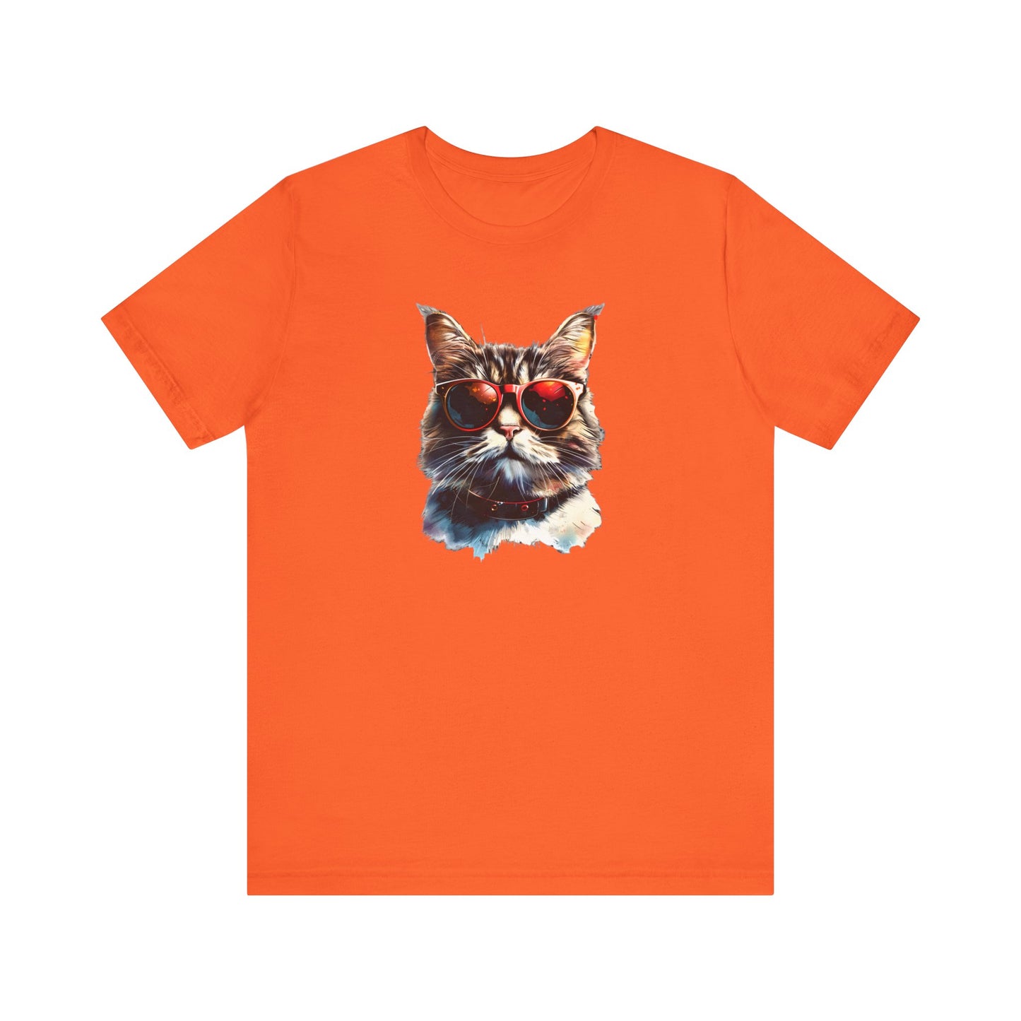 Cool cat in sunglasses t-shirt design