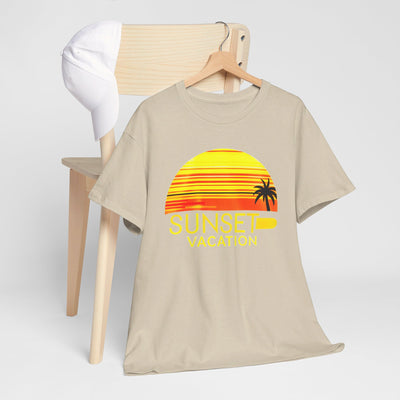 Bright Contrast Sunset T-Shirt – Vibrant Color Graphic Tee for Bold Style! Designer's choice!