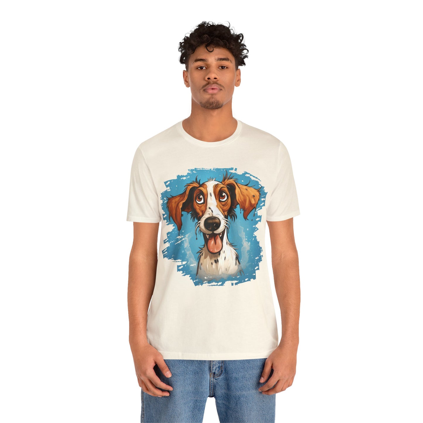 Happy Dog T-shirt Design