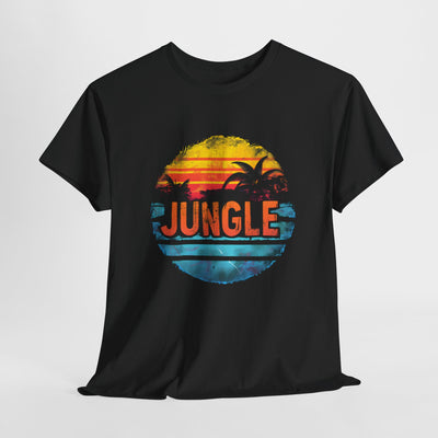 Jungle Sunset T-shirt – Wild Destination Graphic Tee