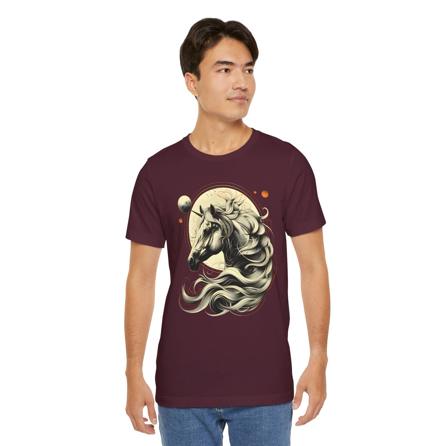 Dreamy Fantasy Horse T-shirt Design