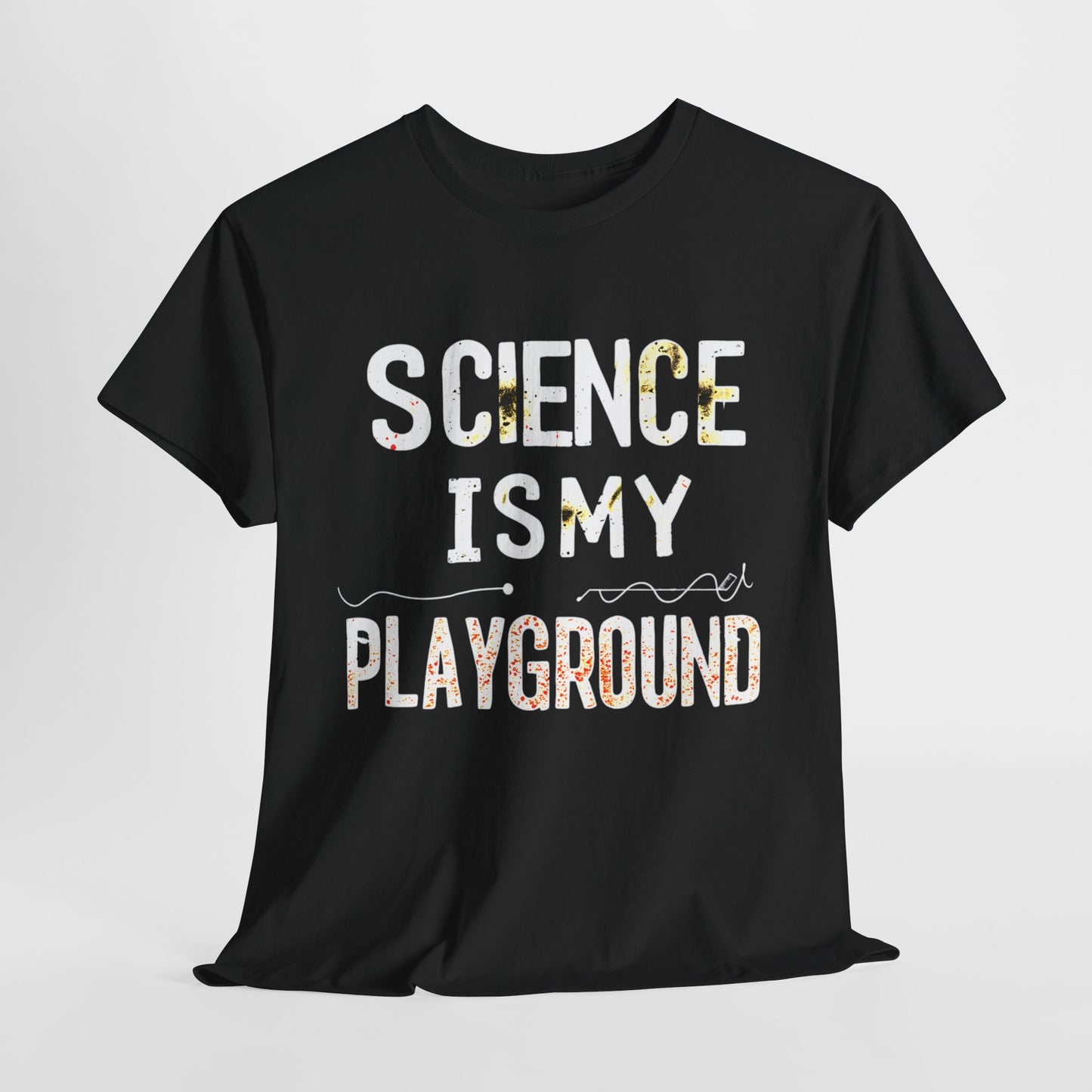 Science Is My Playground STEM T-Shirt | Unisex Science Enthusiast Tee | Fun Educational Design