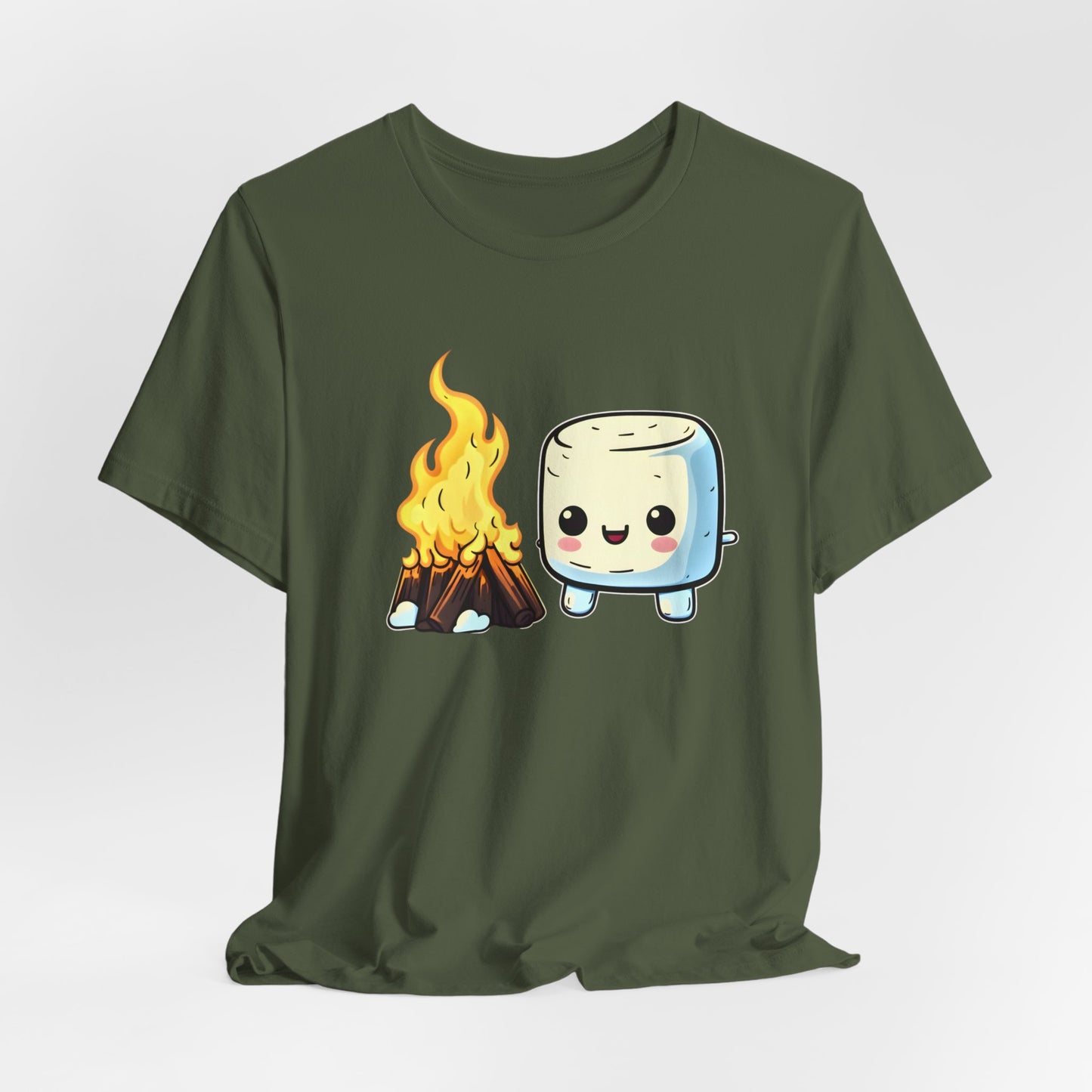 Marshmallow Bonfire T-shirt design