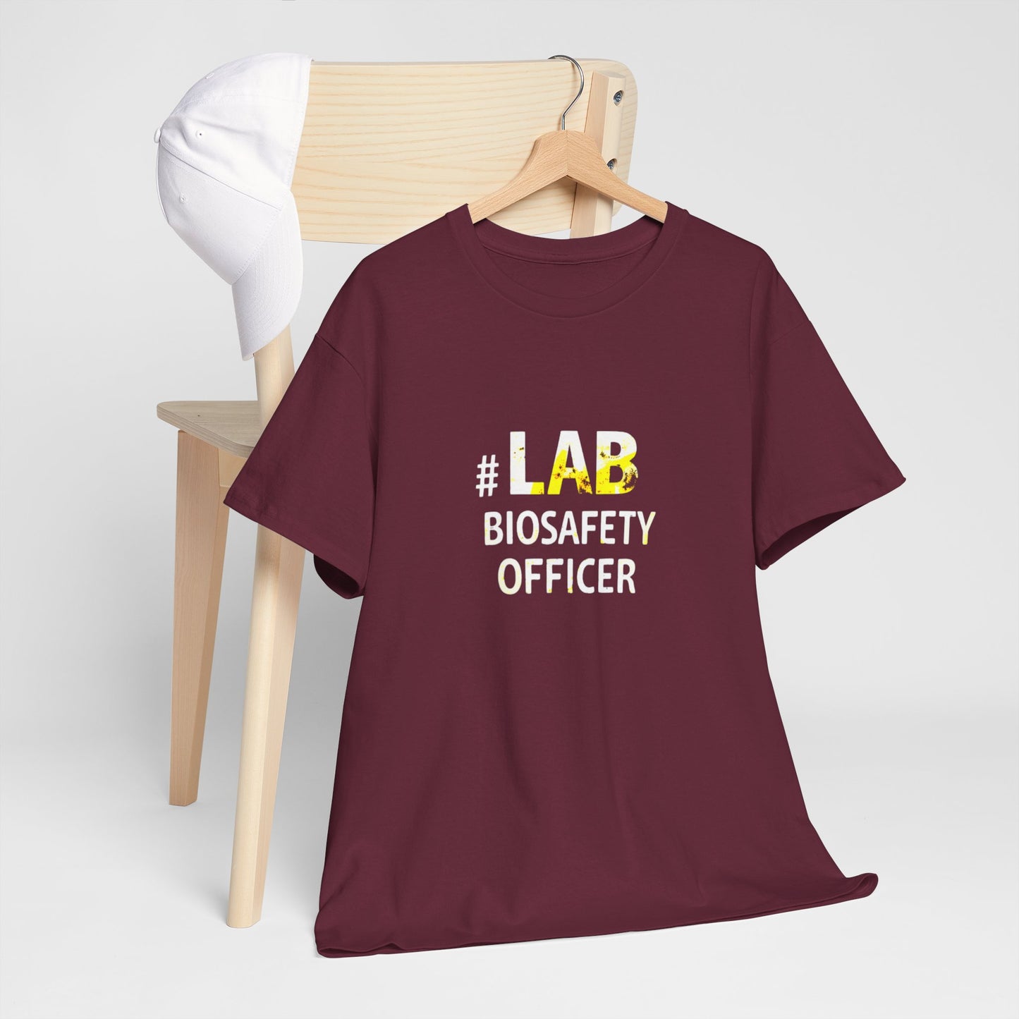 "LAB Biosafety Officer T-Shirt | Laboratory Safety Tee | Science Professional Apparel"