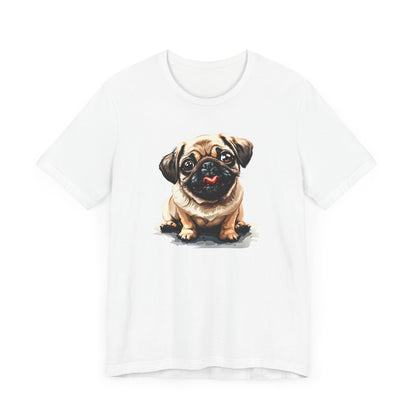 Funny Pug T-shirt design