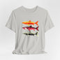 Three Warhol Style Herring Fish T-shirt design