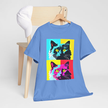 Warhol Style Pop-Art Cats T-shirt design