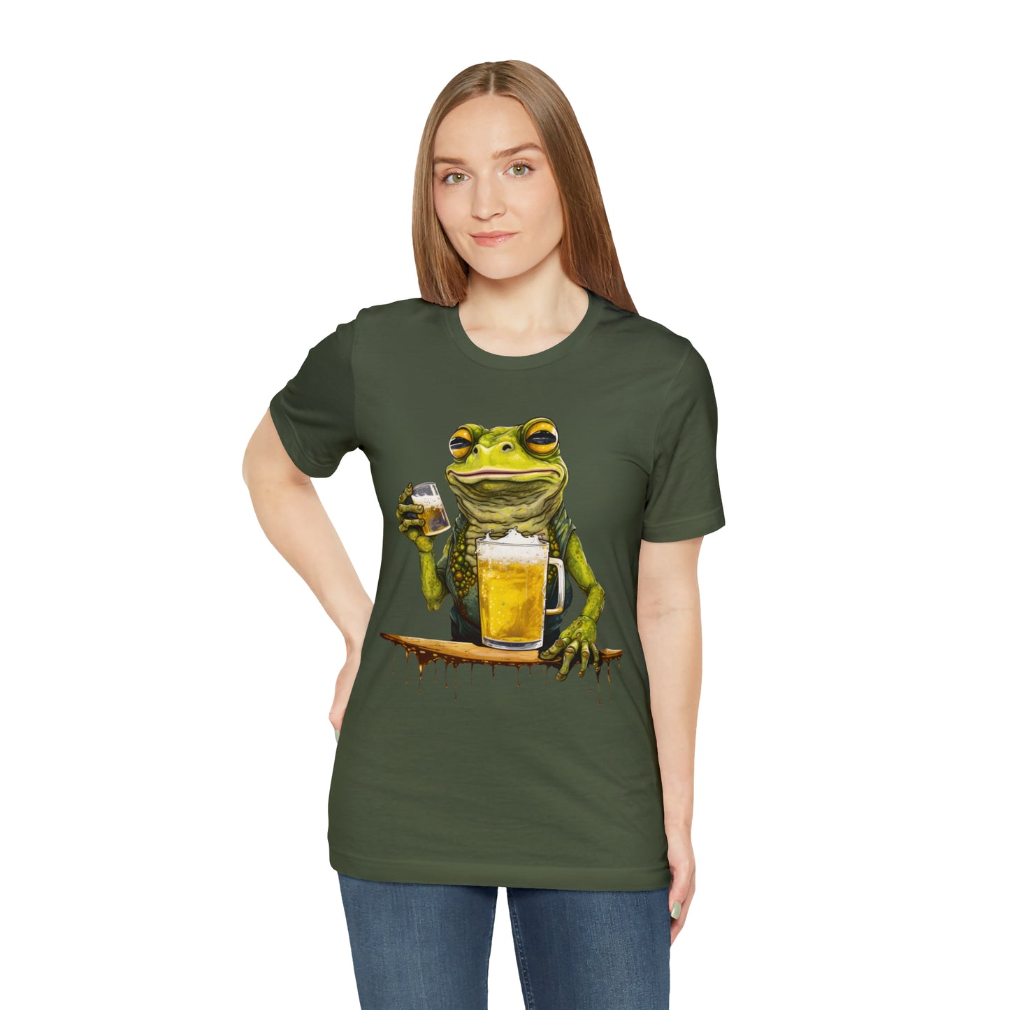 Super frogs collection: Frog with beer