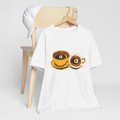 Ai Gone Wrong Strange Morning Coffee T-shirt design