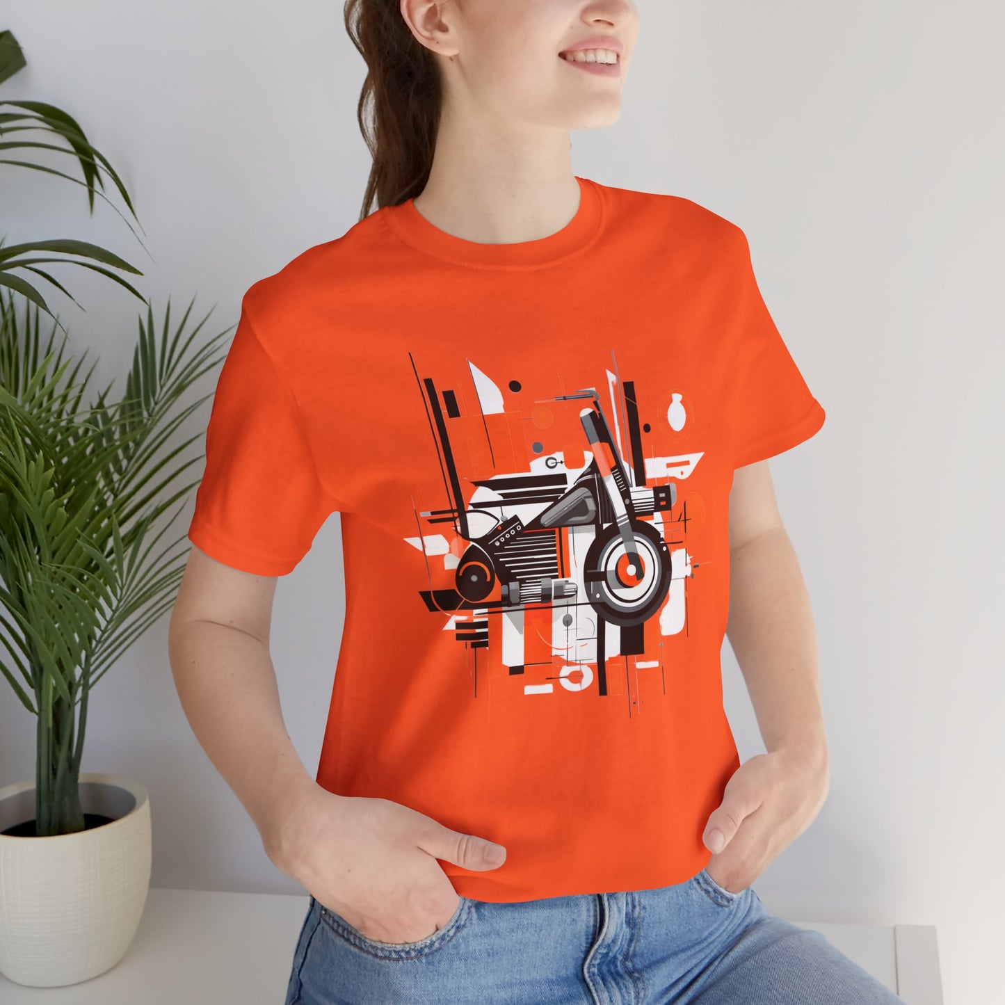 Abstract Motorcycle Art