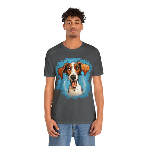 Happy Dog T-shirt Design