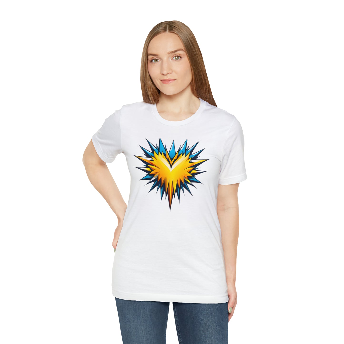 Hearts collection: Spikey heart UA style