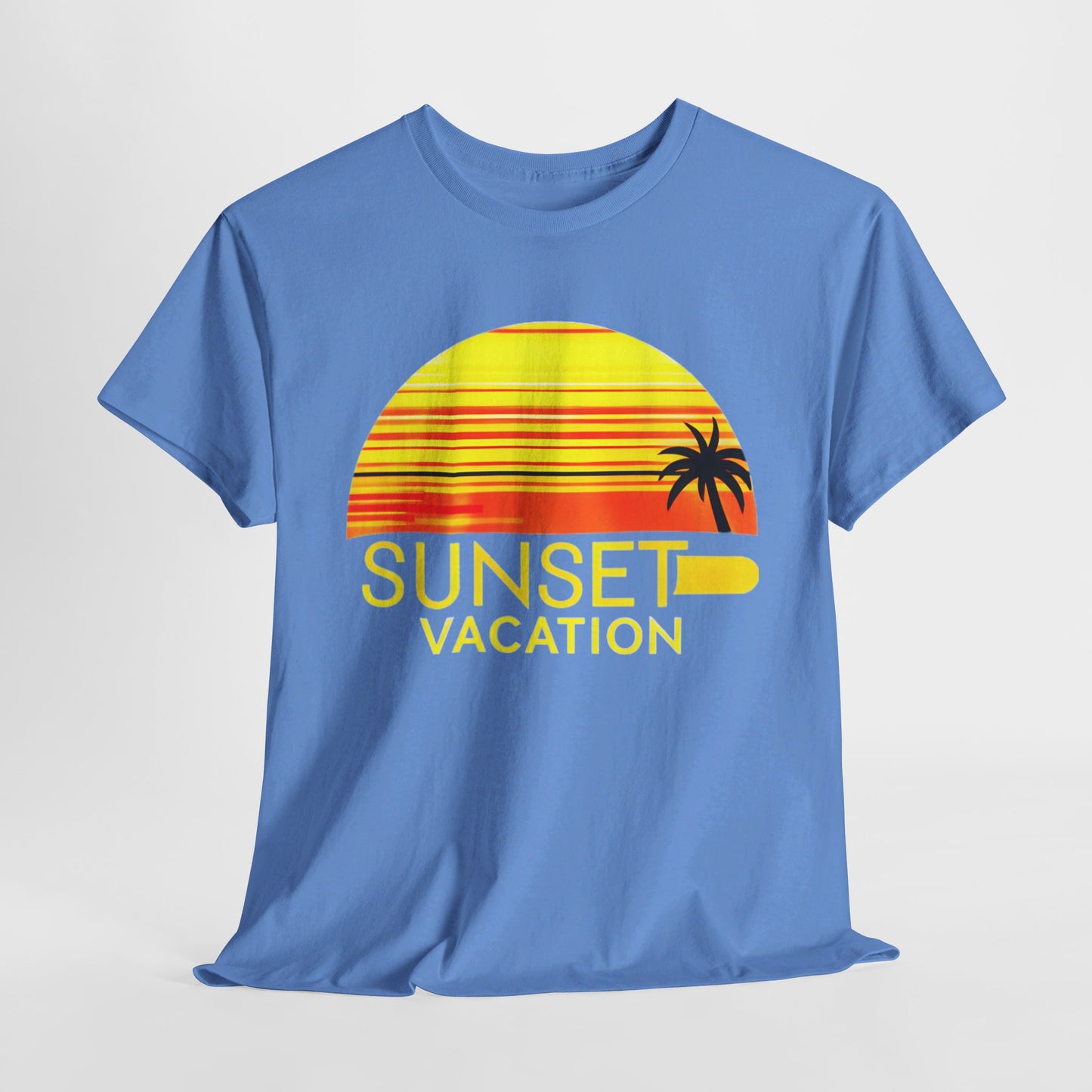 Bright Contrast Sunset T-Shirt – Vibrant Color Graphic Tee for Bold Style! Designer's choice!