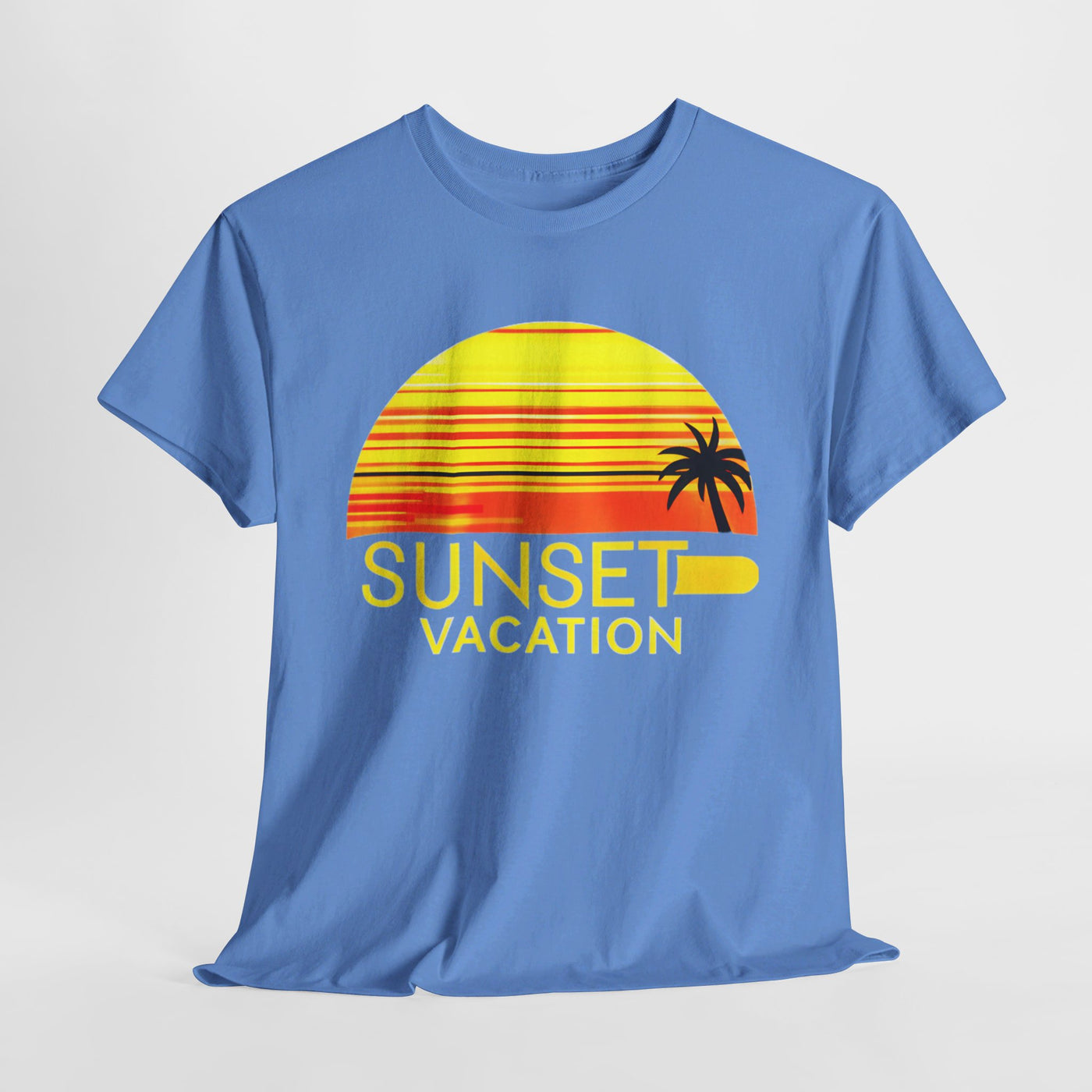 Bright Contrast Sunset T-Shirt – Vibrant Color Graphic Tee for Bold Style! Designer's choice!