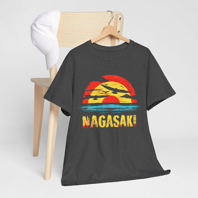 Nagasaki Sunset T-shirt – Cool Japanese Destination Graphic Tee