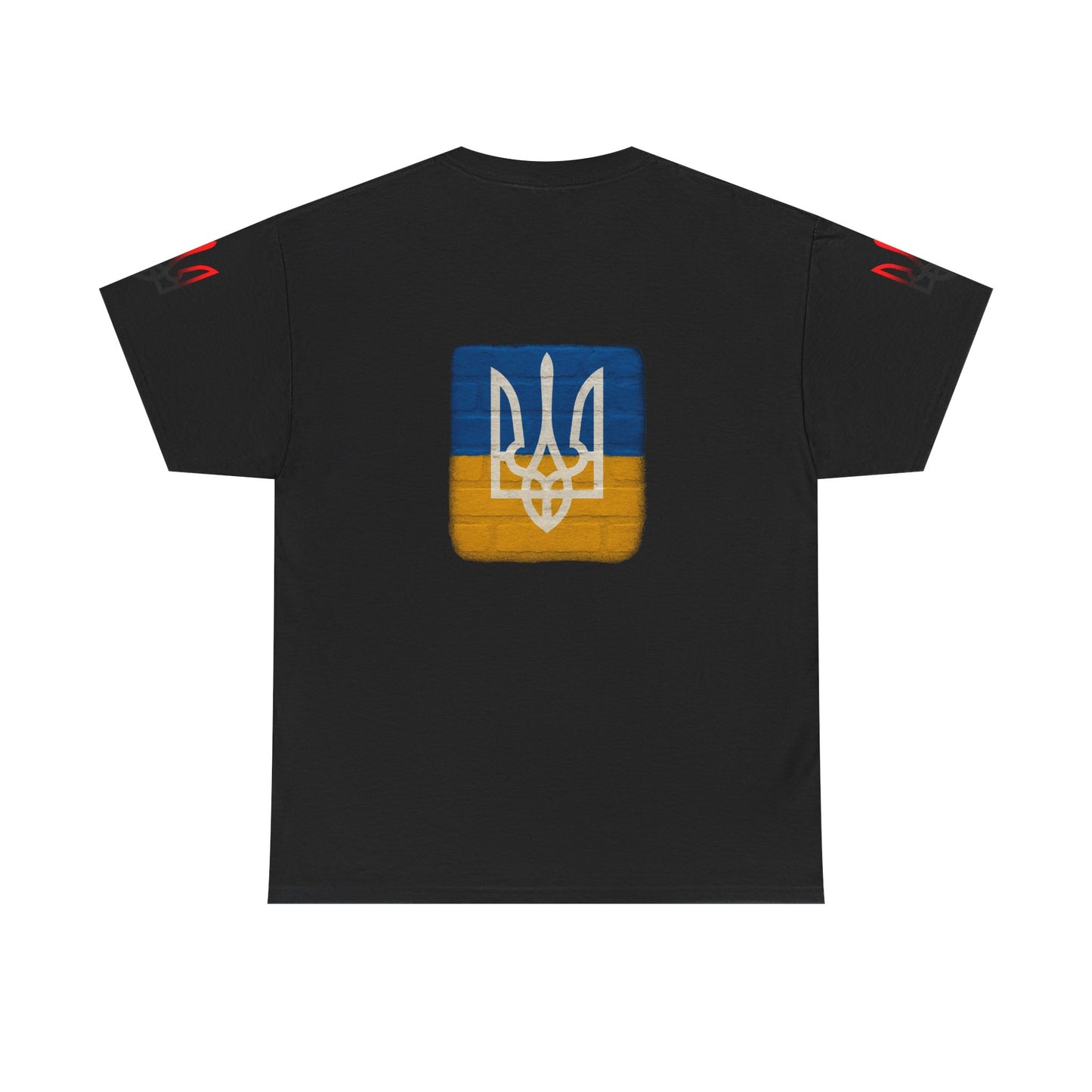 Don't Push the Horses — Ukrainian Flag Graphic Tee