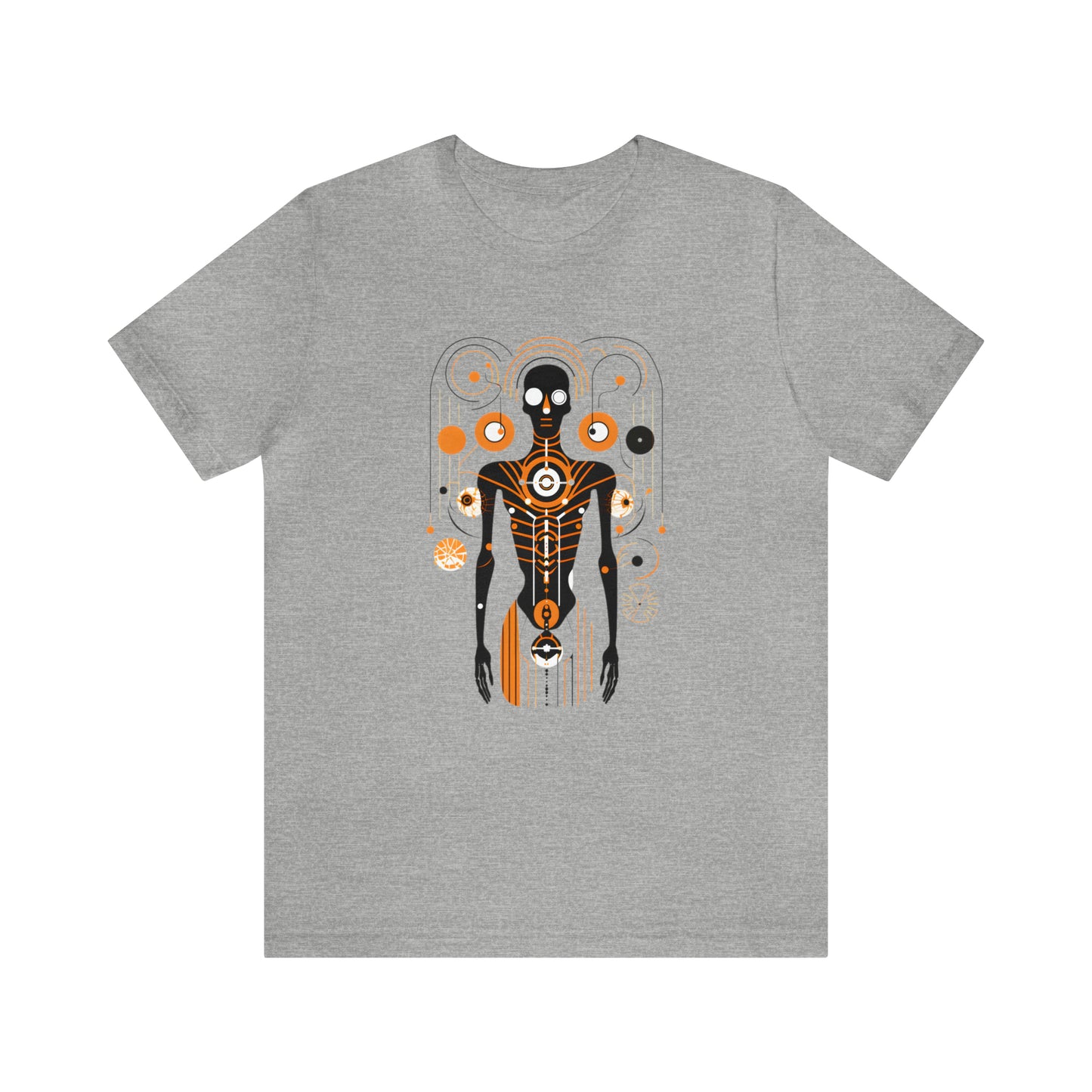 Graphical art collection: Suprematism African Pattern Skeleton