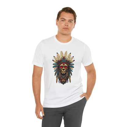 Spirits of Apache collection: Apache skull with feathers