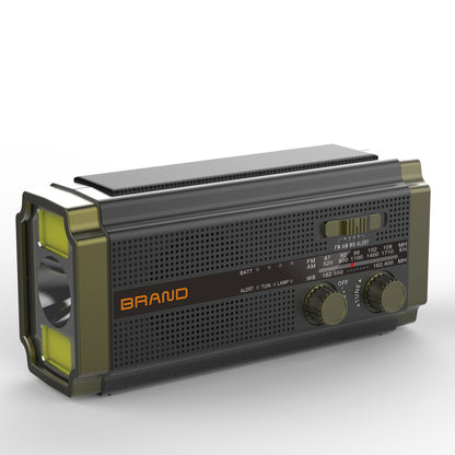 Emergency Mobile Phone Charging Multi Band Portable Solar Radio