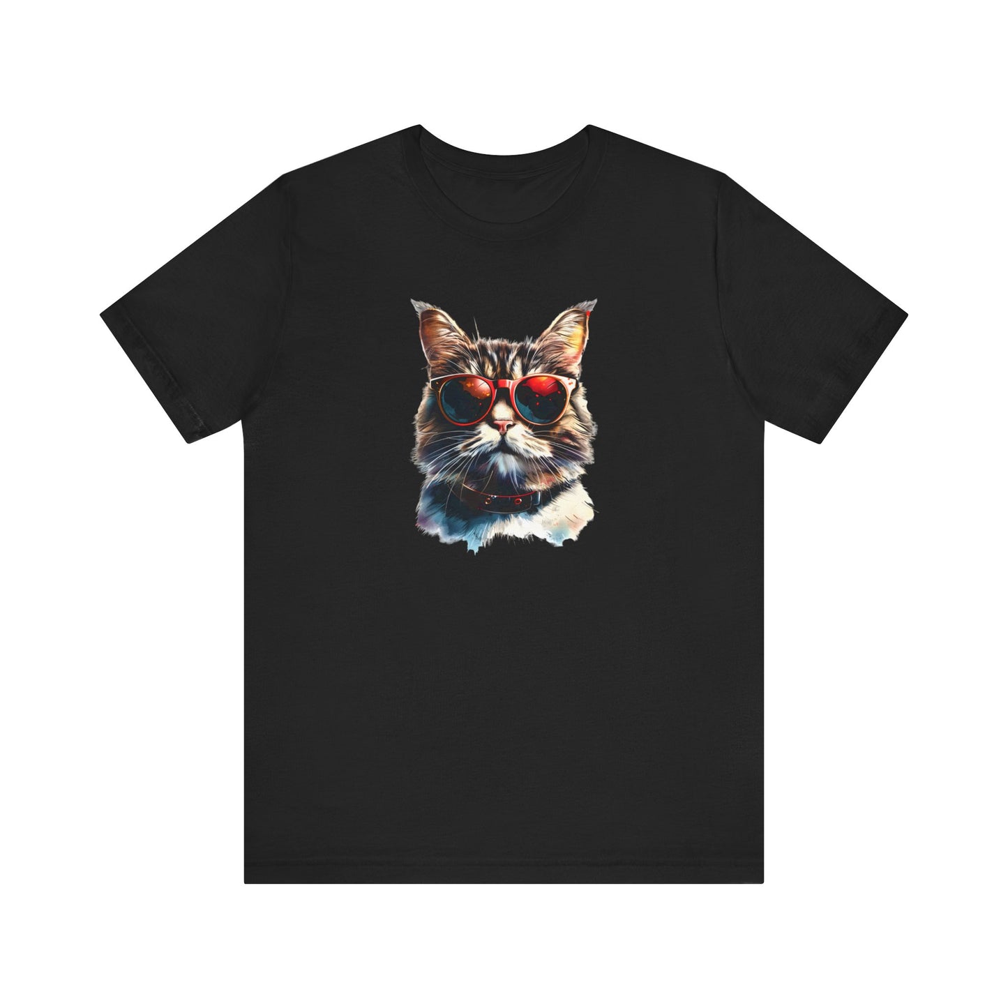 Cool cat in sunglasses t-shirt design