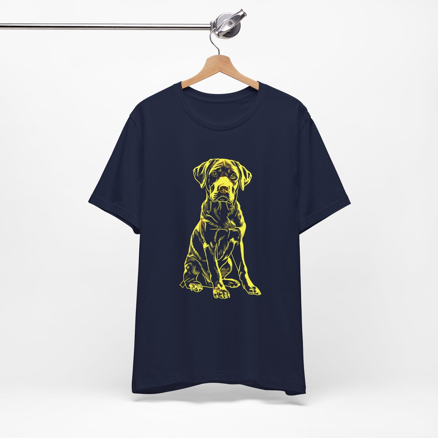 Golden Retriever Dog Line Art T-shirt design