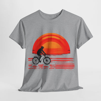 Bike Rider Sunset T-shirt design