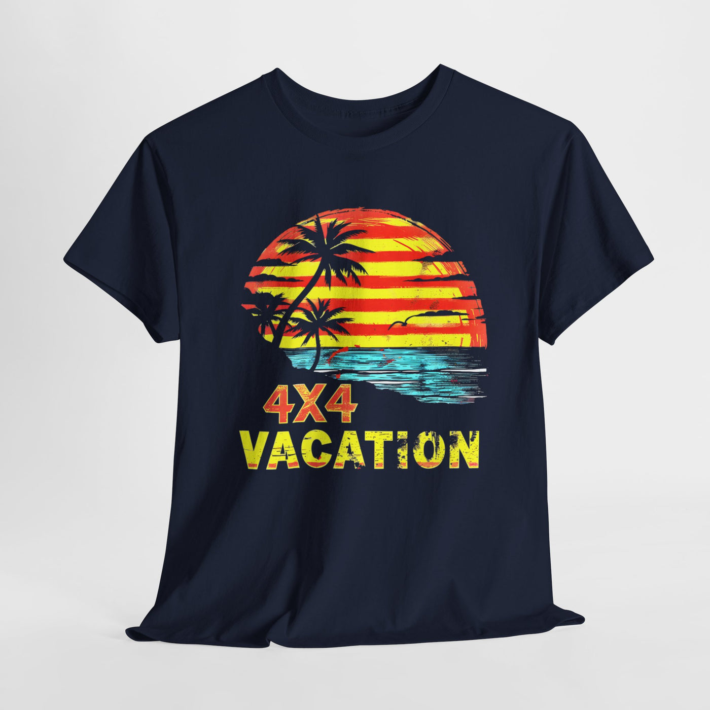 "4x4 Sunset Vacation Adventure T-Shirt – Ride Into the Horizon"