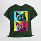 Warhol Style Pop-Art Cats T-shirt design