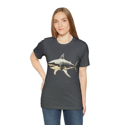 Fishy art collection: Shark triangulation design