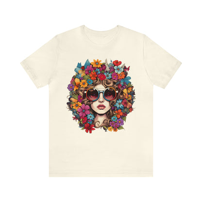 Flower power collection: Flower Power Girl Art