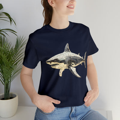 Fishy art collection: Shark triangulation design