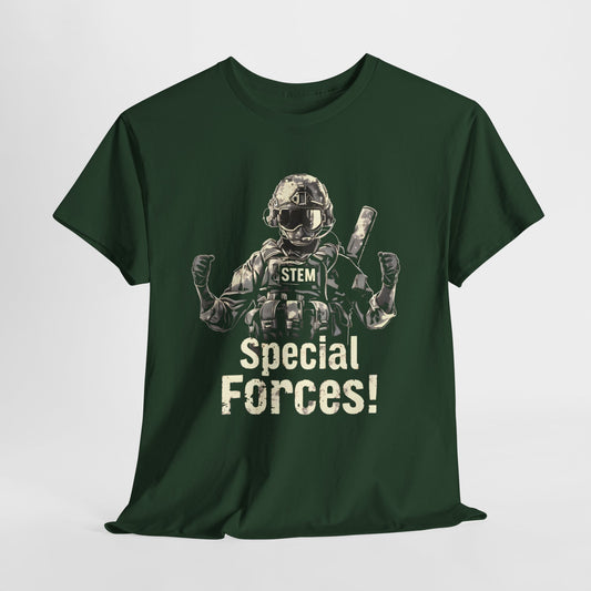 "STEM Special Forces T-Shirt | Elite Science & Tech Enthusiast Cotton Tee"