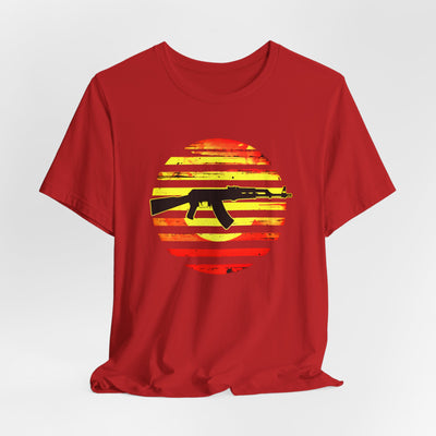 AK-47 Sunset T-shirt desing