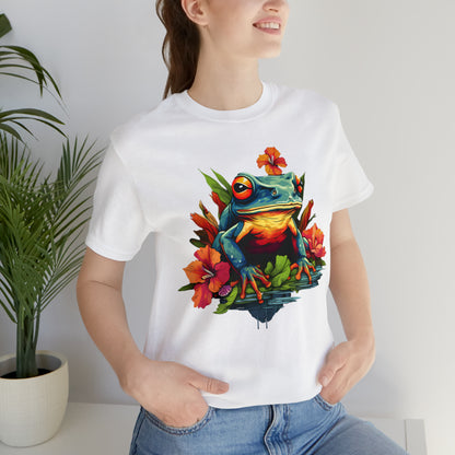 Super frogs collection | Dart frog in flowers