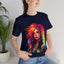 Rainbow Style Hair Avatar Girl T-Shirt