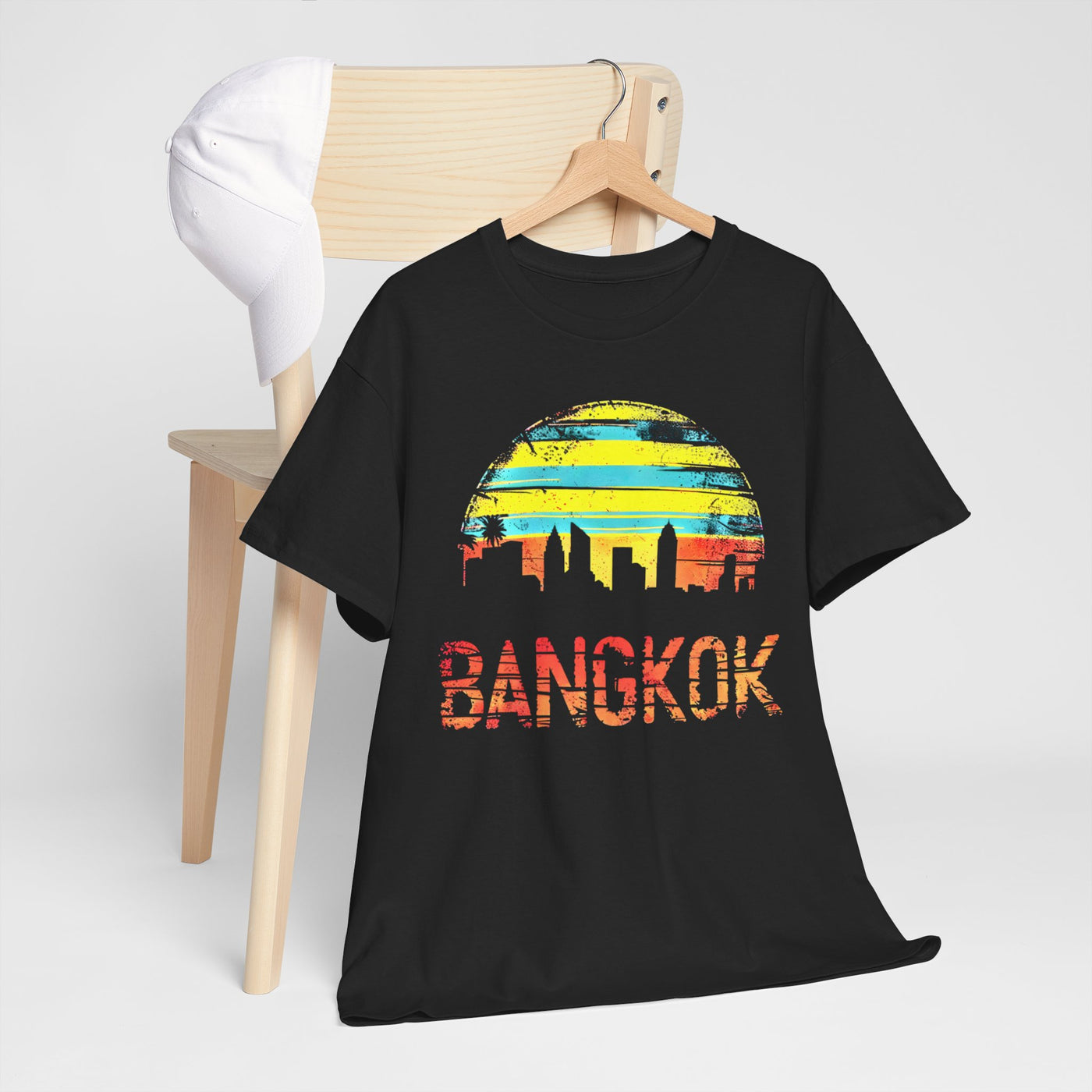 Bangkok Sunset T-Shirt – Embrace the Vibrant Beauty of Thailand’s Capital!