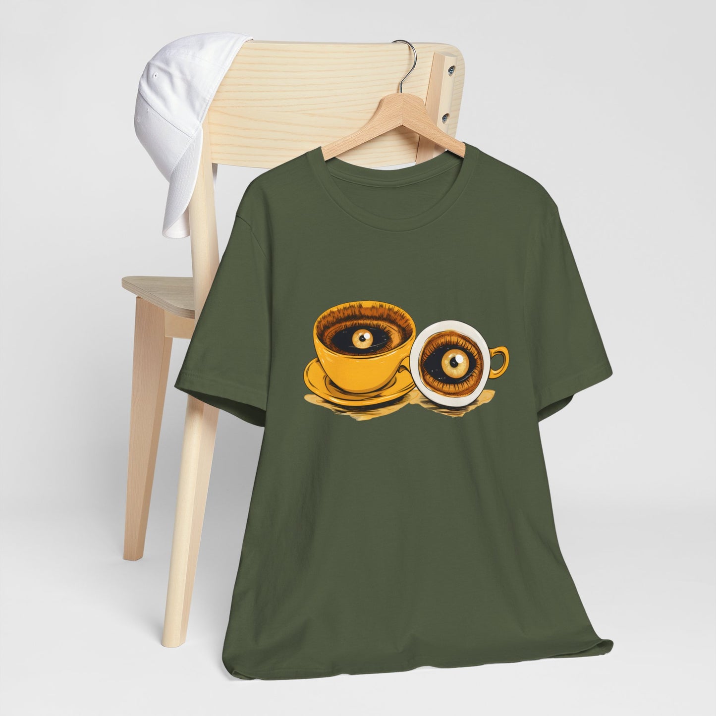 Ai Gone Wrong Strange Morning Coffee T-shirt design