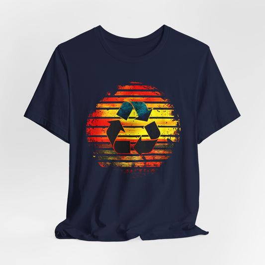 Recycle Me Sunset T-shirt design