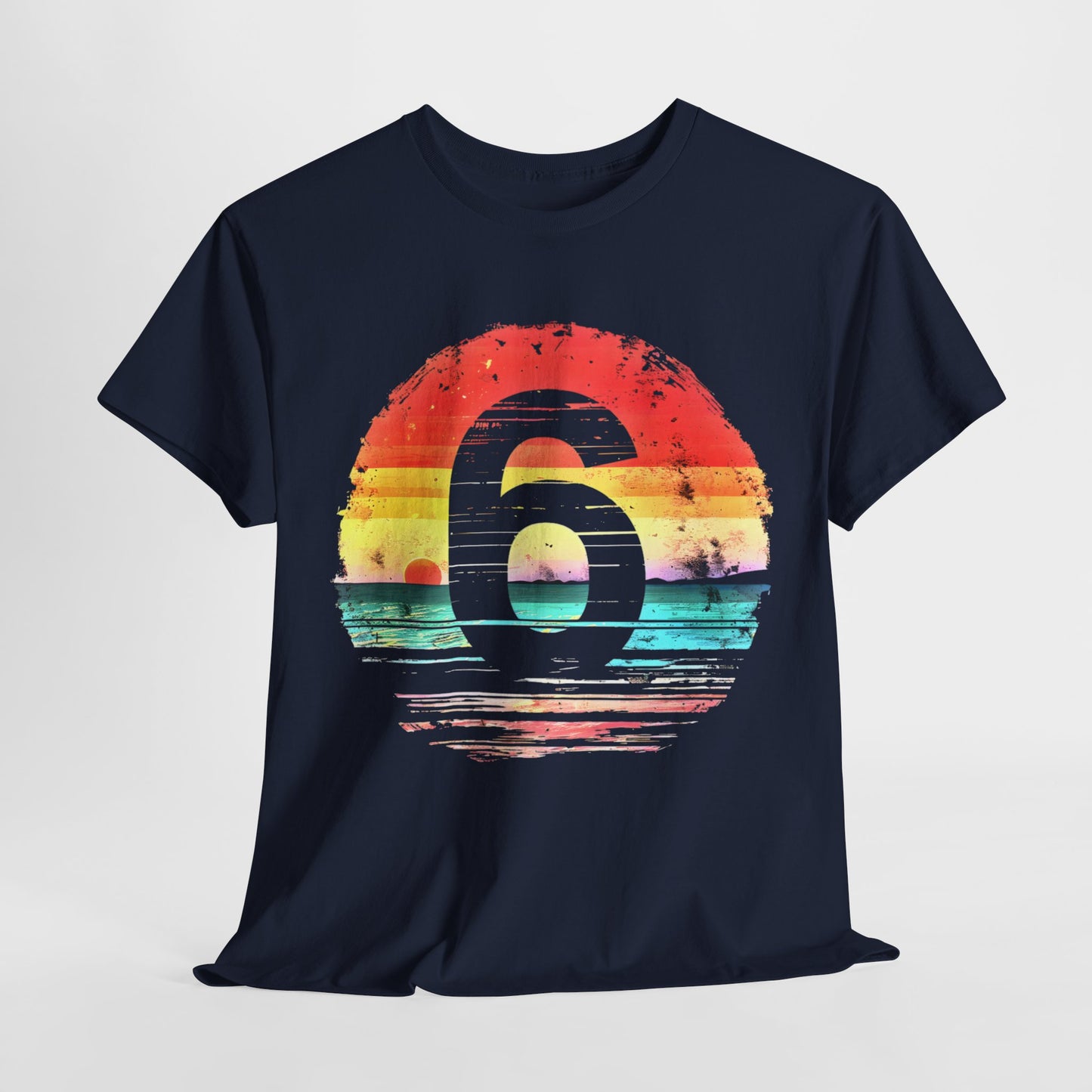 "Number 6 Graphic T-Shirt – Premium Cotton, Stylish & Comfortable Casual Wear for All"