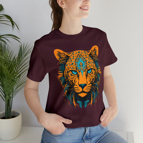 Big cats collection: Magic leopard with blue eyes