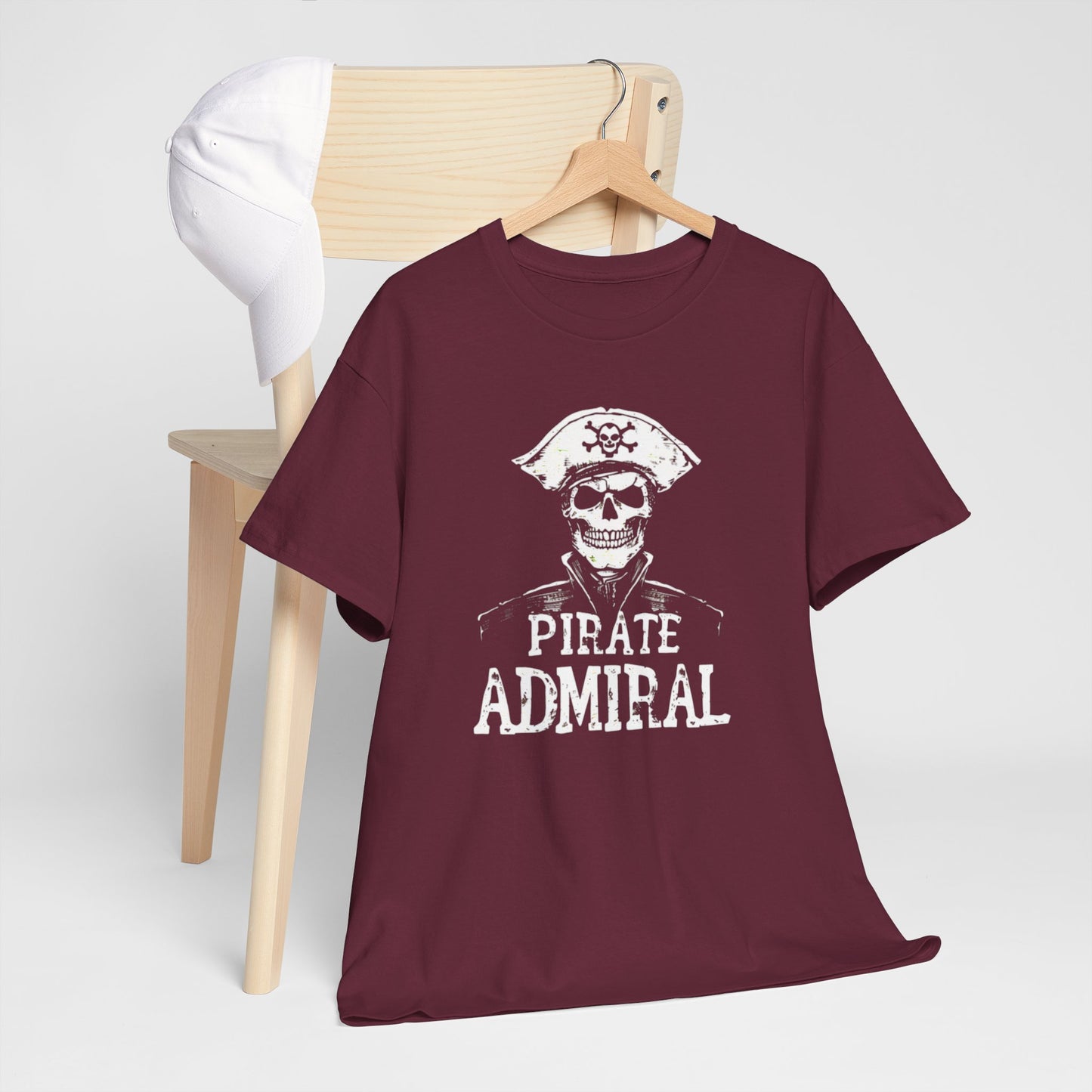 "Pirate Admiral" Maritime T-Shirt