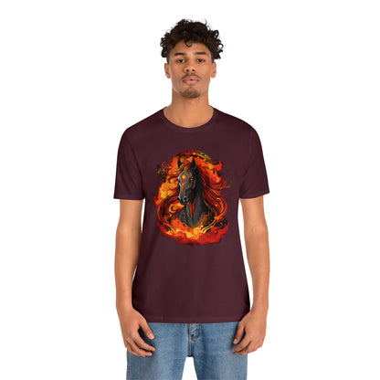 Horses and Unicorns collection: Stallion in Flames