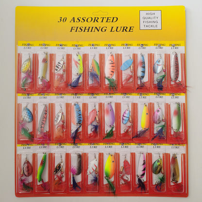 30 Kcal Set Fishing Gear Sequins Fake Lure