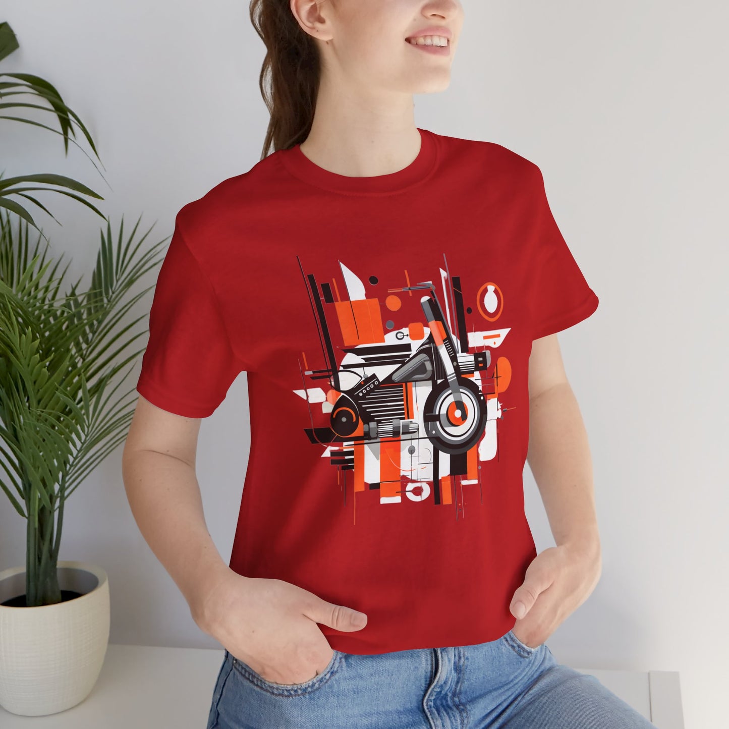 Abstract Motorcycle Art